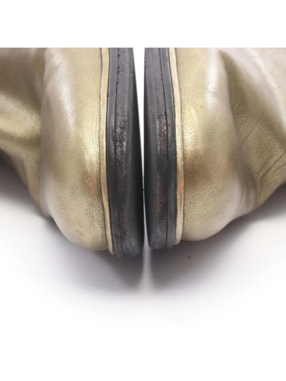 Chanel Boots CC Logo Long Leather
